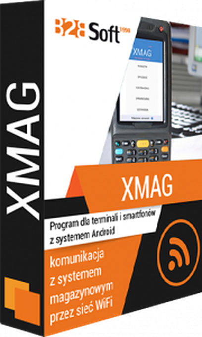 Pudełko programu XMAG – B2B Soft