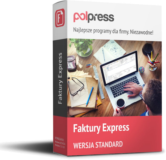 Faktury Express – pudełko programu